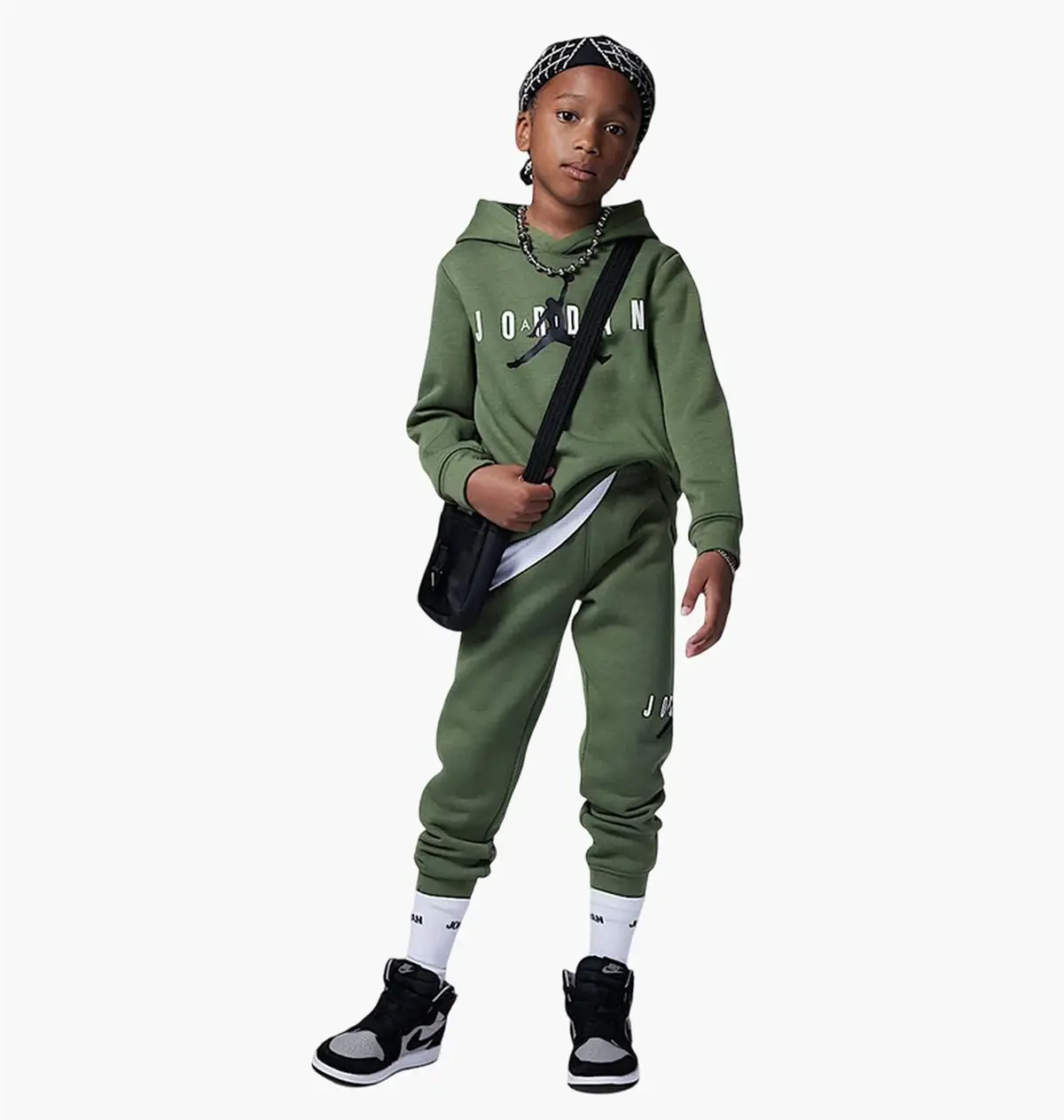 Спортивний костюм дитячий Jordan Sustainable Po Hoodie Sky