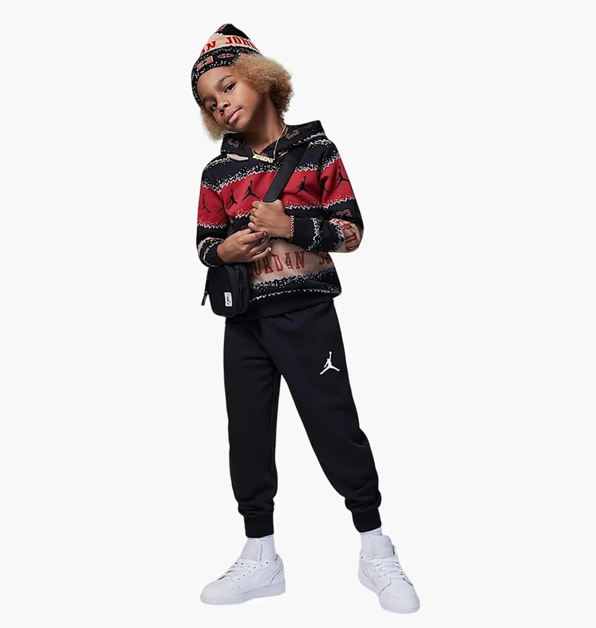 Спортивний костюм дитячий Jordan Mj Holiday Black/Multi