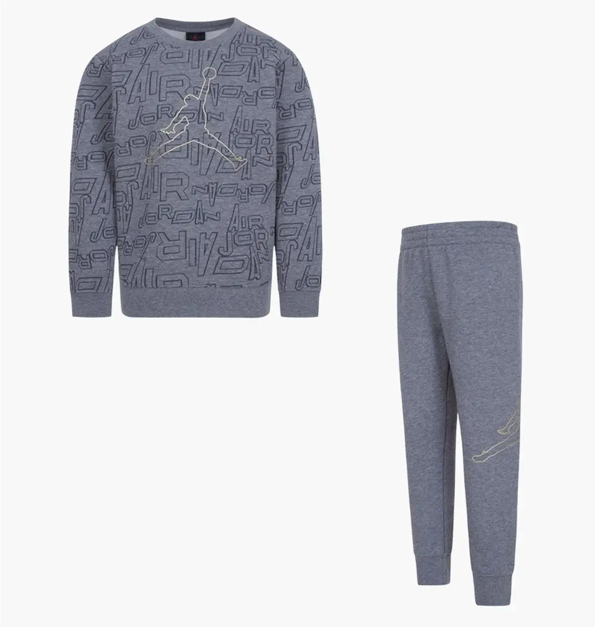 Спортивний костюм дитячий Jordan Take Flight B&G Grey