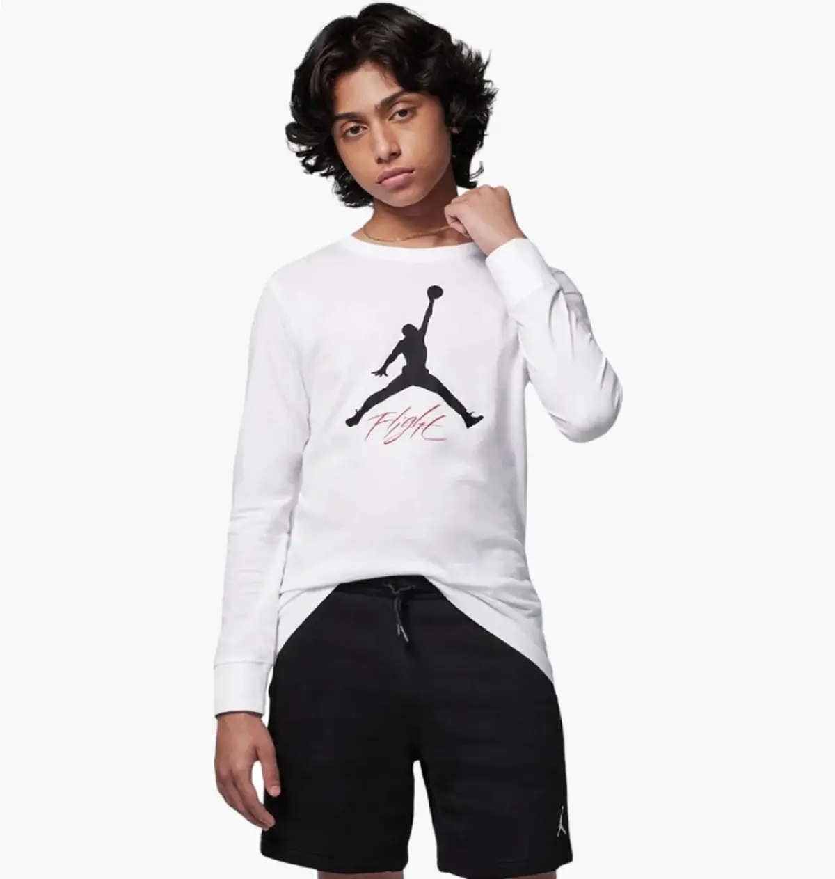 Светр дитячий Jordan Baseline Flight Long Sleeves Tee