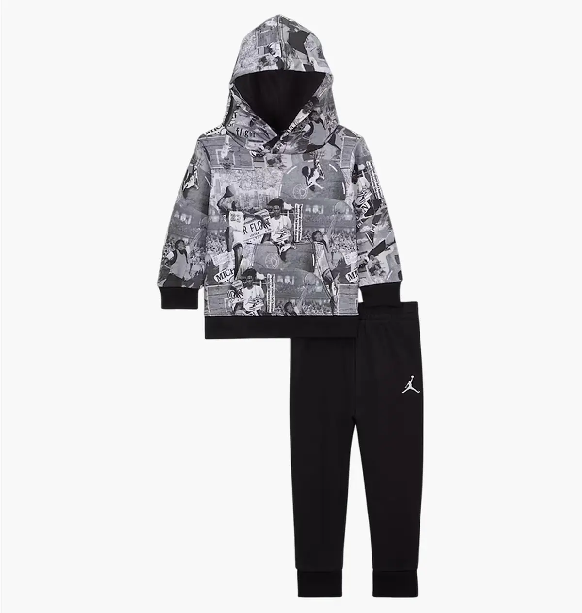 Спортивний костюм дитячий Brooklyn Aop Grey/Black