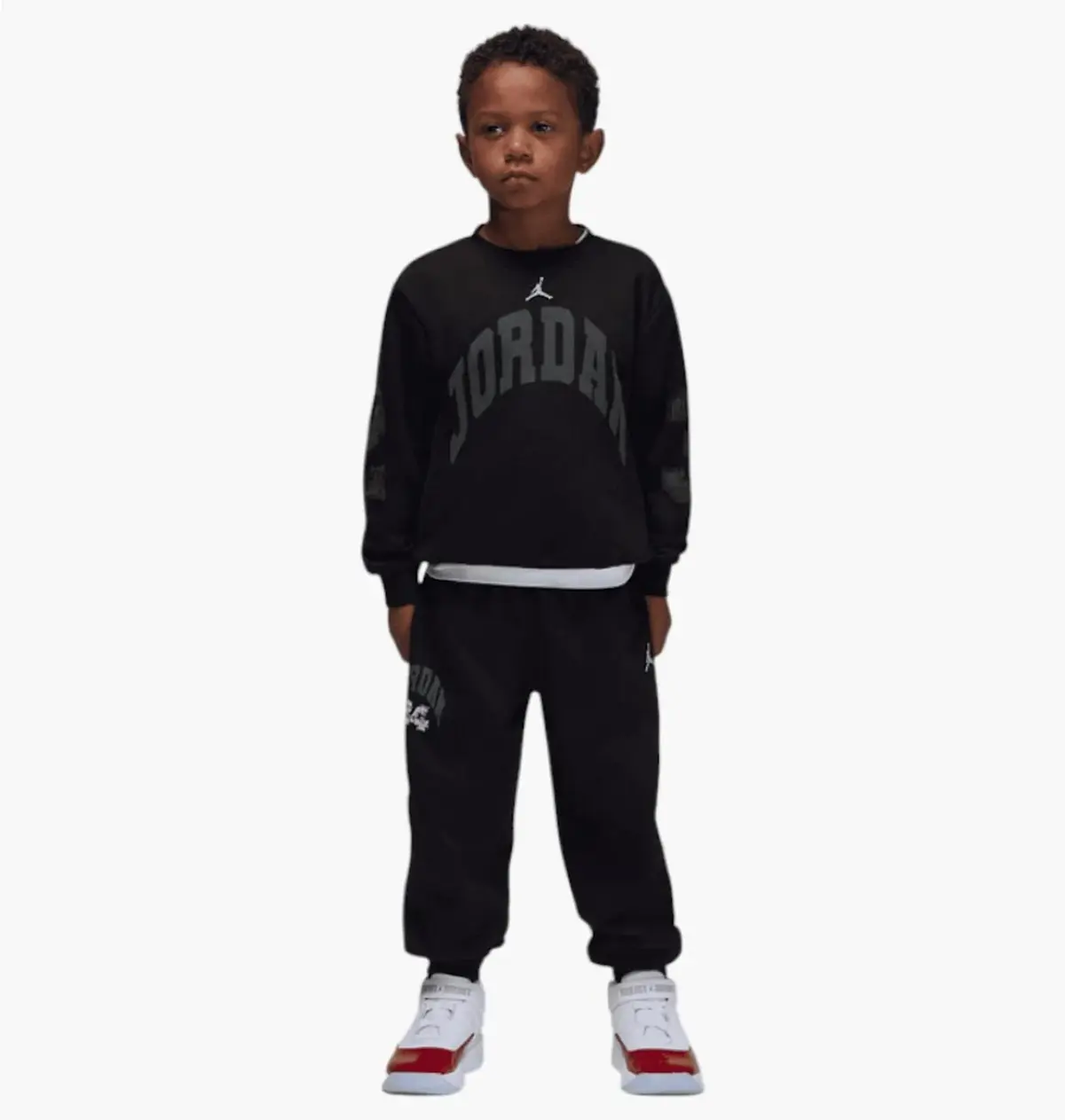 Спортивний костюм дитячий Jordan Kinder Sweatpants Set Black