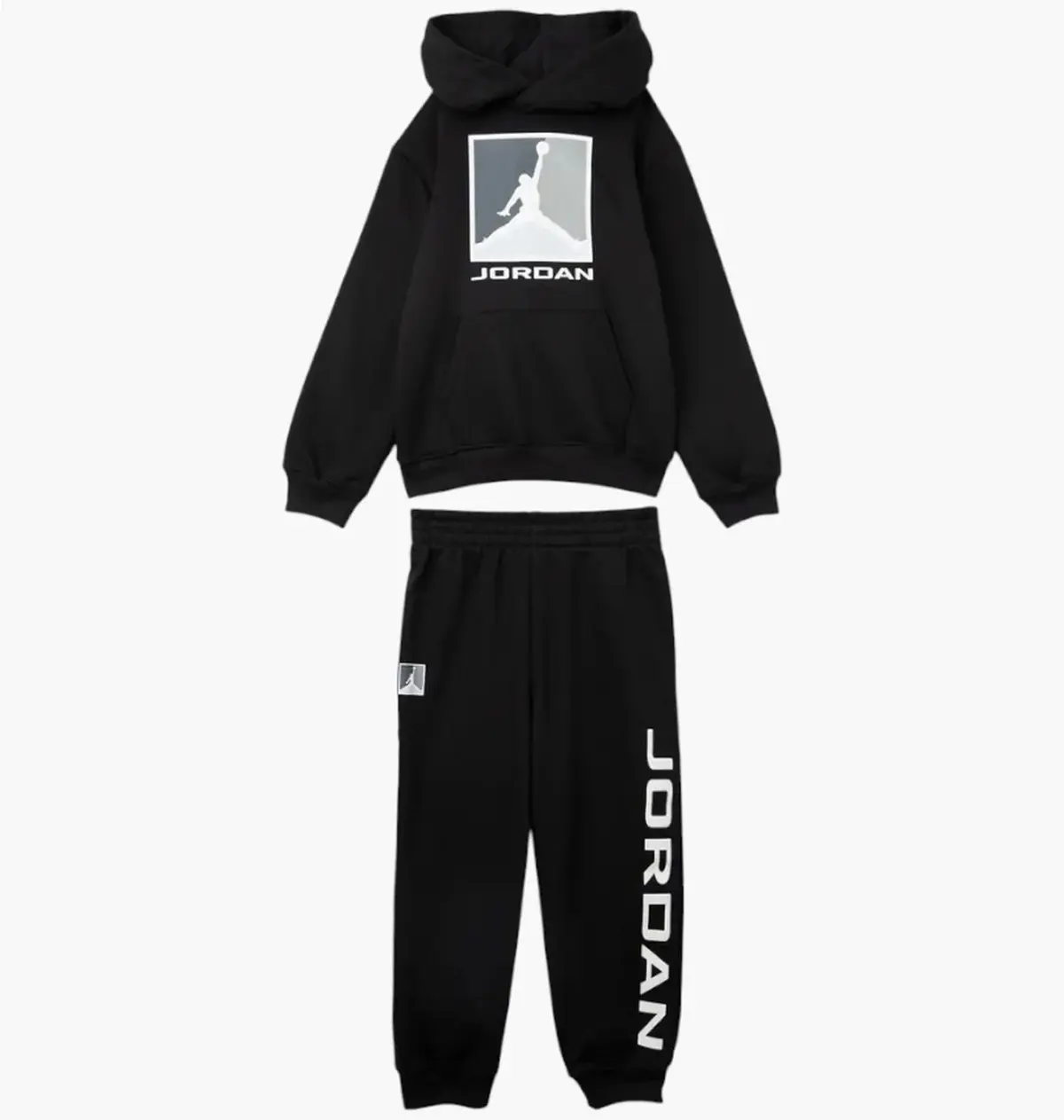Спортивний костюм дитячий Jordan Mj Ess Flc Baseline Hd Set Black