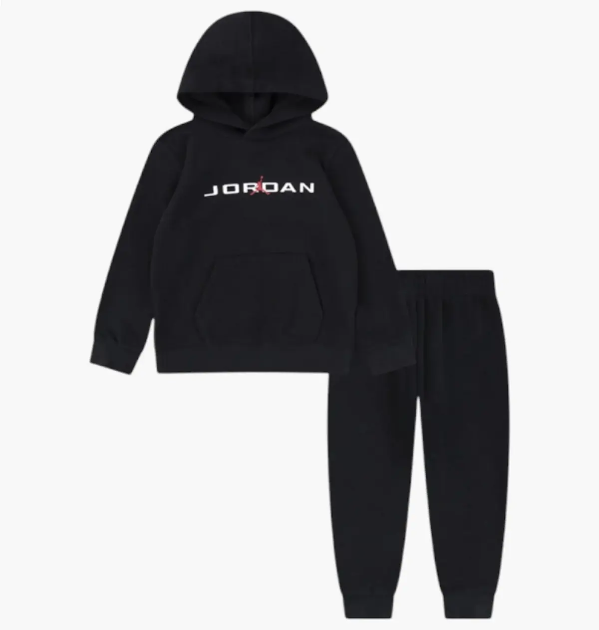 Спортивний костюм дитячий Jordan Little Boys Mj Baseline Flc Set Black