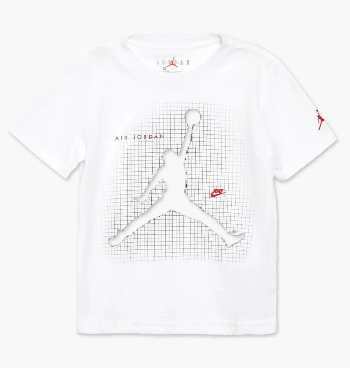 Футболка дитяча Jordan Grid Blur White