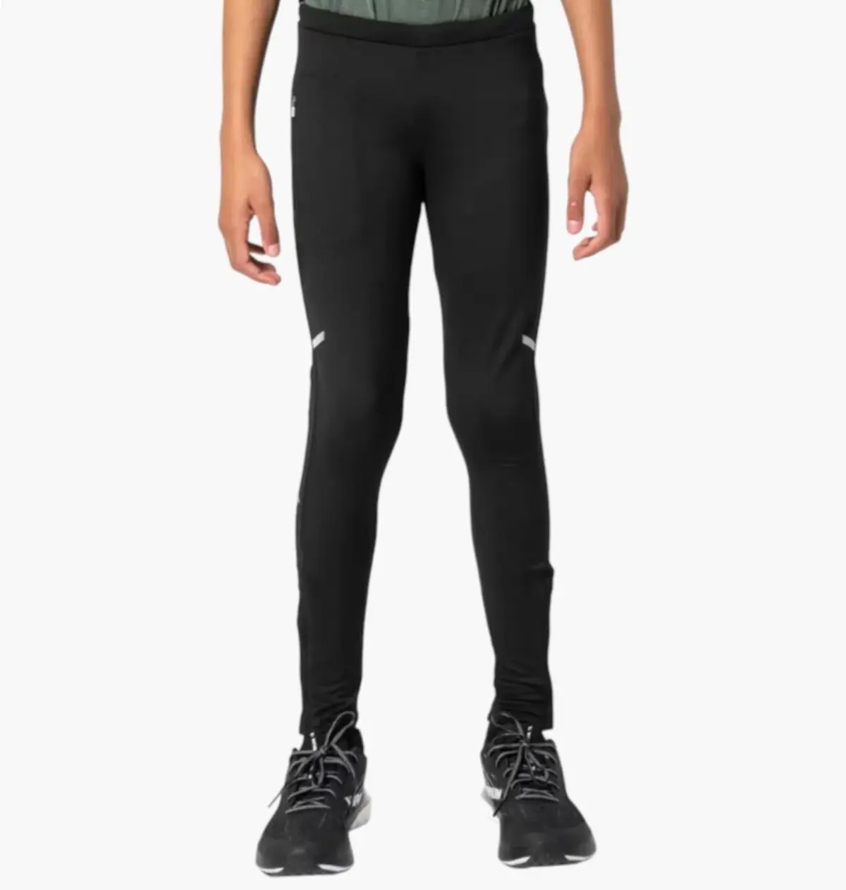 Лосины детские Kiprun Warm черные 8644284