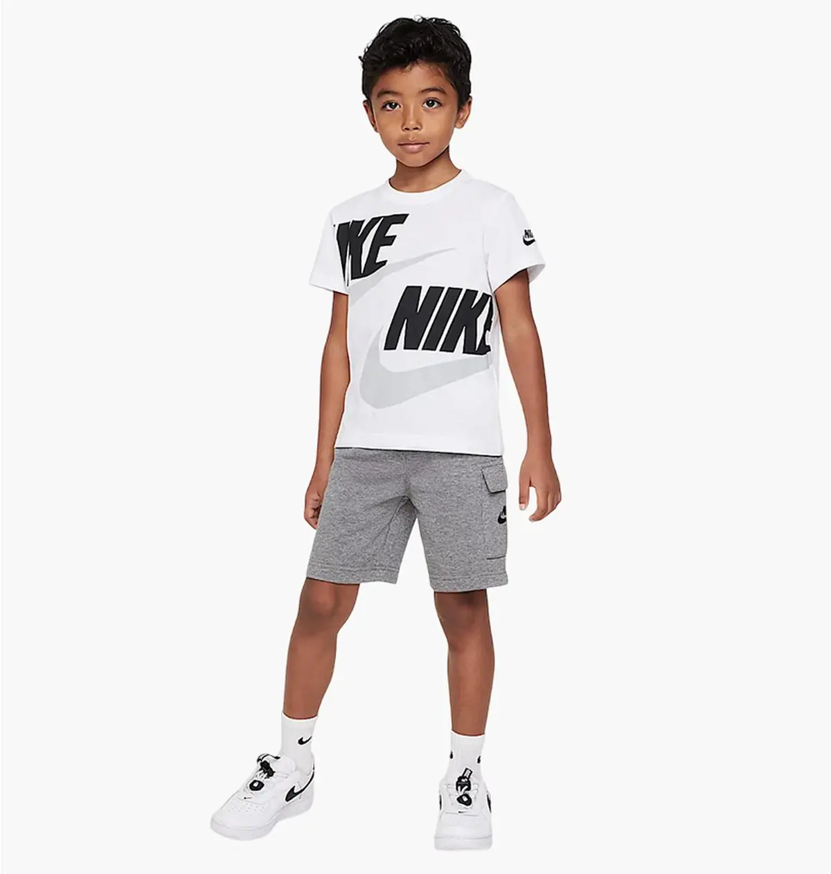 Спортивный костюм детской Nike 2-Piece Cargo Shorts Set Pre-School