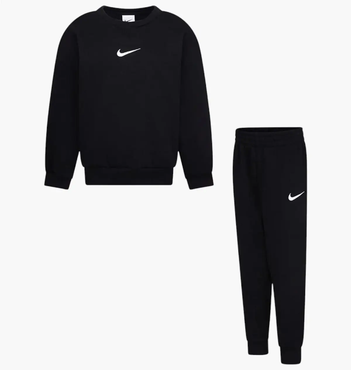 Спортивний костюм дитячий Nike Essential Fleece Crew Black