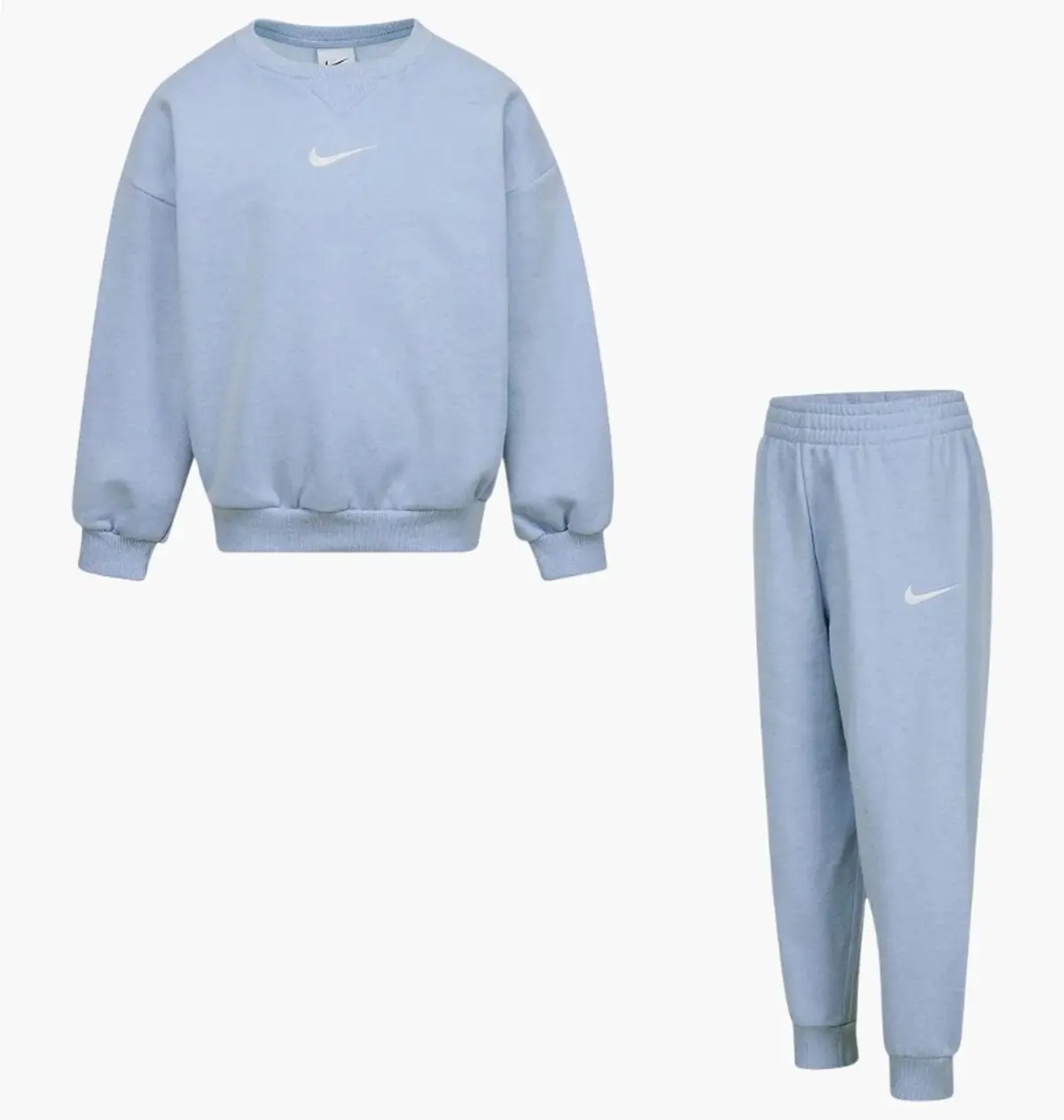 Спортивний костюм дитячий Nike Essential Fleece Crew Light Blue