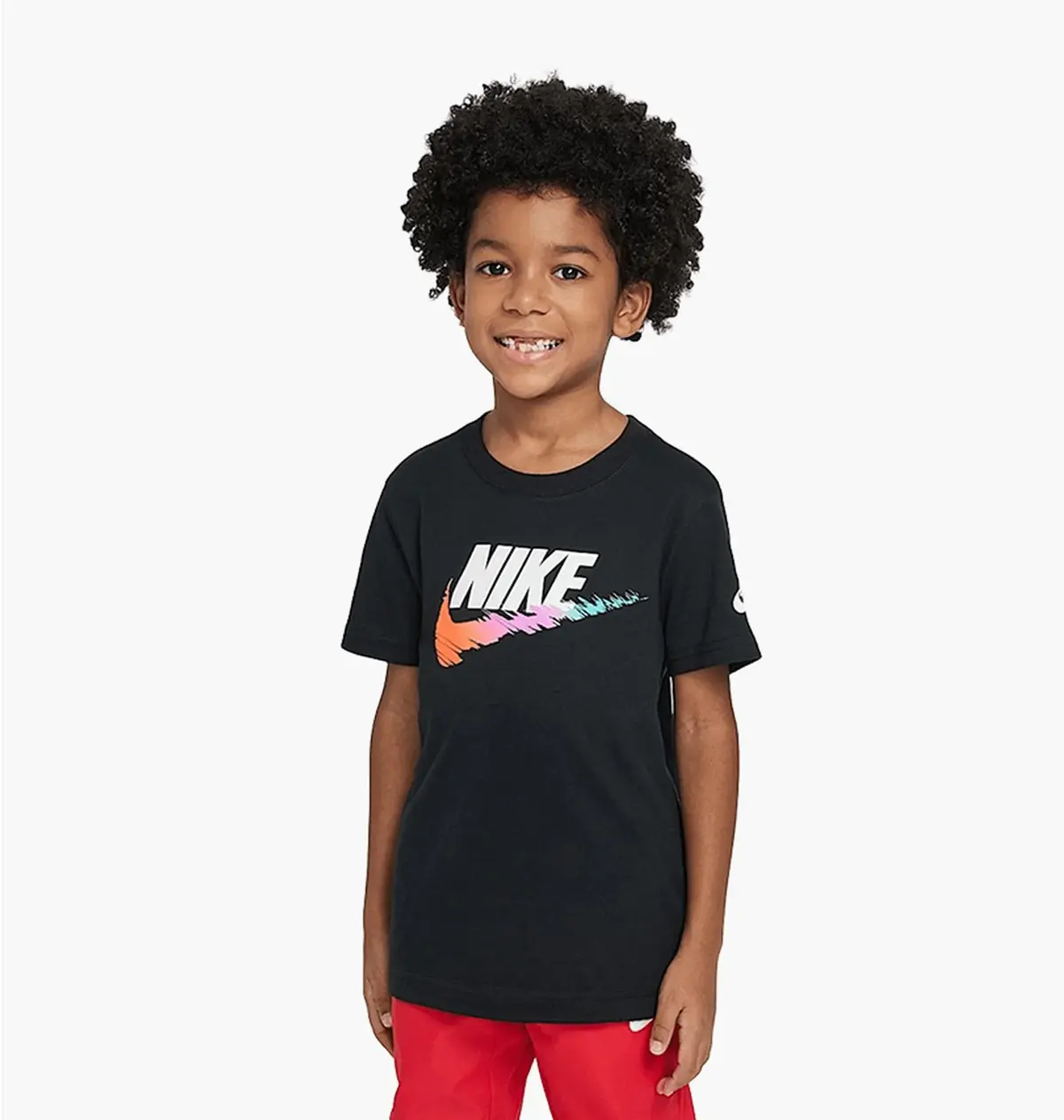 Футболка дитяча Nike Toddler Brandmark Swoosh Black