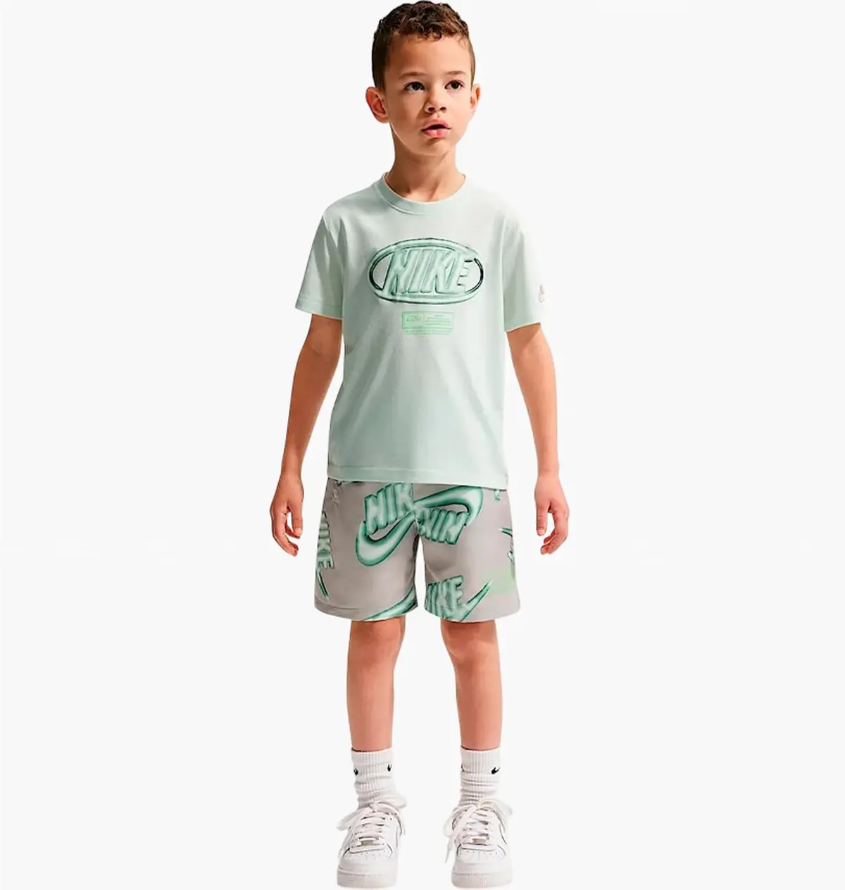 Спортивный костюм детской Nike Club Green/Grey