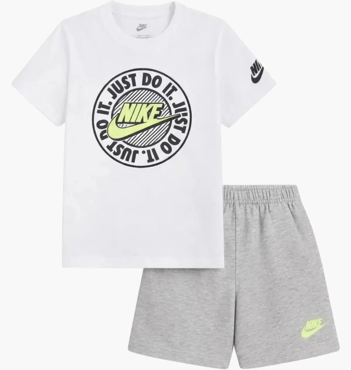 Комплект білизни дитячий Nike Little & Set White/Grey