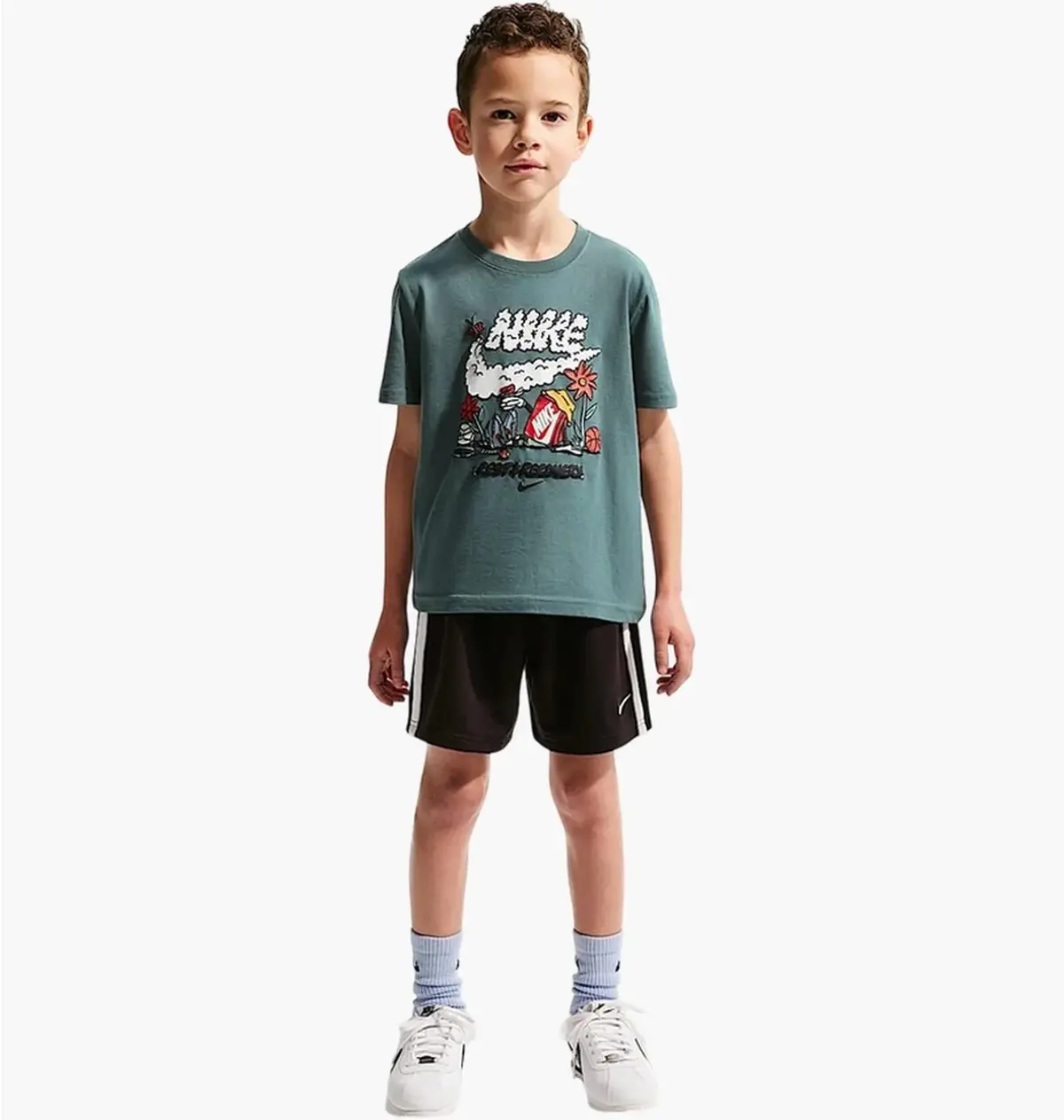 Футболка дитяча Nike Rest And Recovery Grey