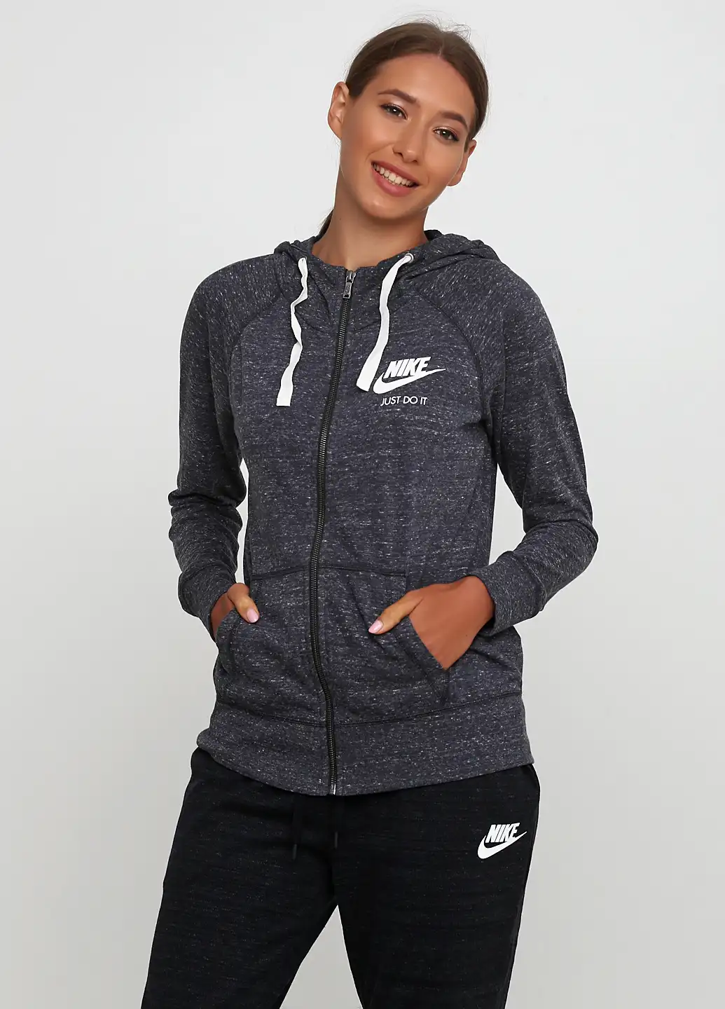 Кофта женские Nike W Nsw Gym Vntg Hoodie Fz
