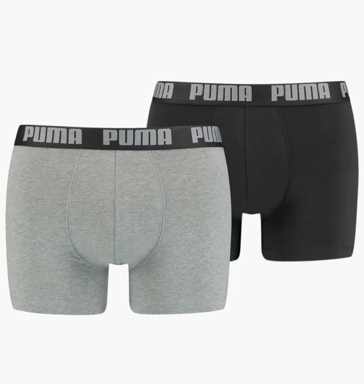 Труси-боксерки чоловічі Puma Basic Boxer (2 ) Black/Grey