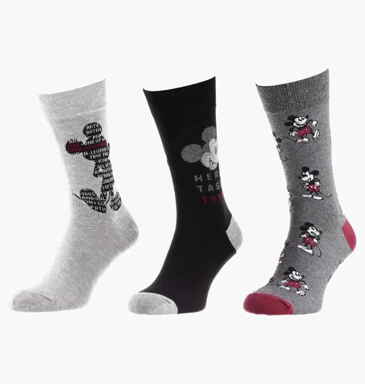 Шкарпетки Disney Mickey Mickey Ecriture Dans Mickey/All Over De Mickey/Tet