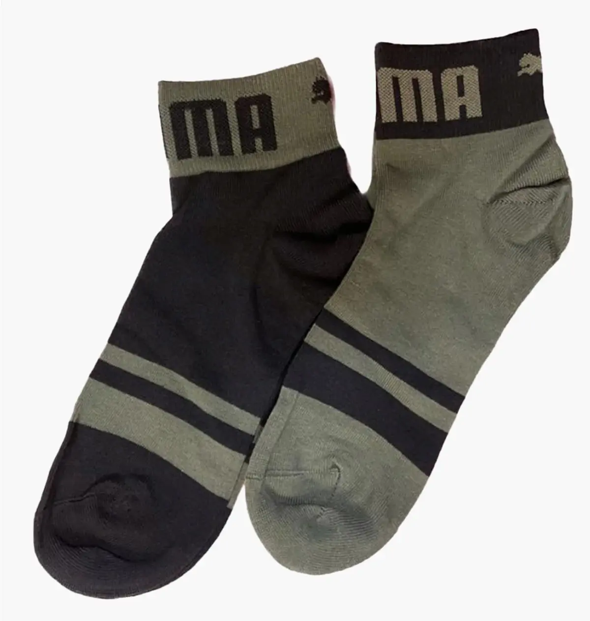 Шкарпетки Puma Combo Black/Green (2 )