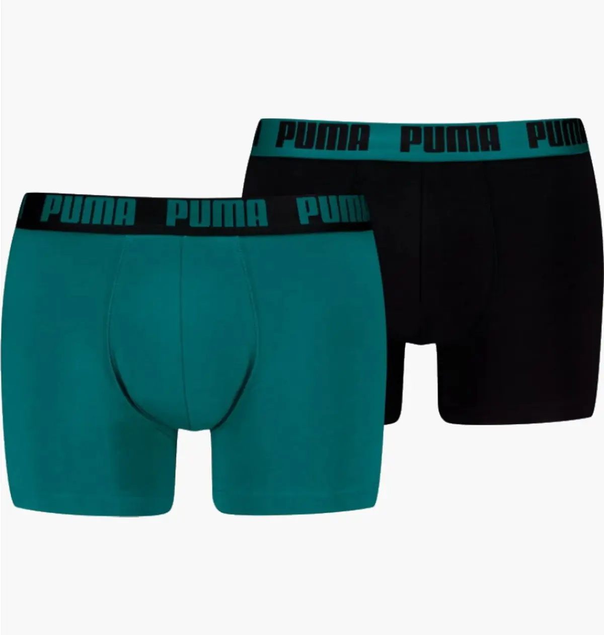 Труси чоловічі Puma Everyday Basic Green/Black (2 )