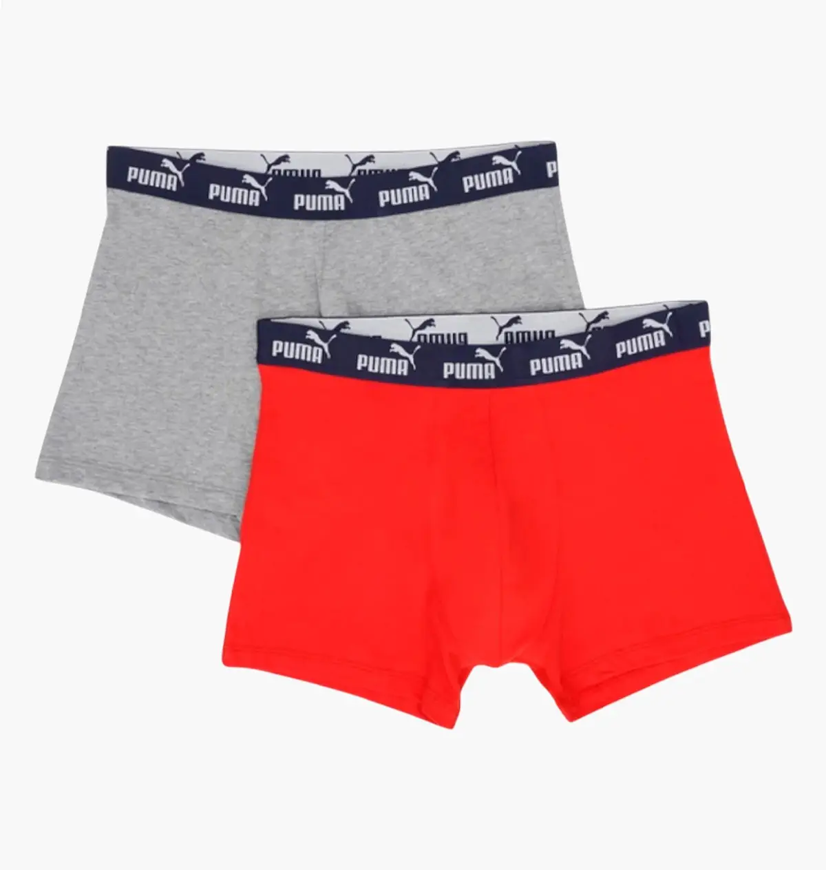 Трусы мужские Puma Elements Basic Grey/Red