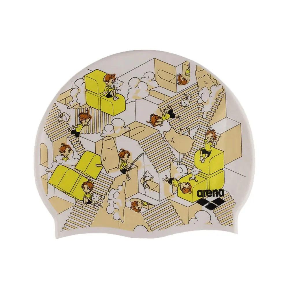 Шапка для плавання Arena Print Jr
