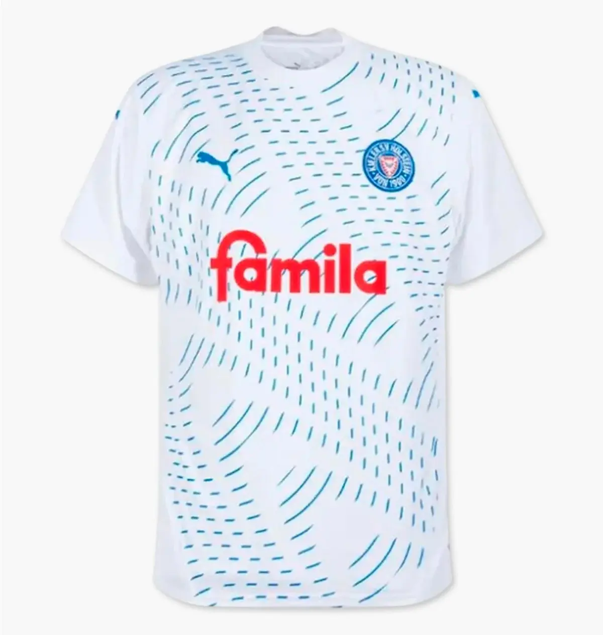 Футболка детская Puma Holstein Kiel Away White