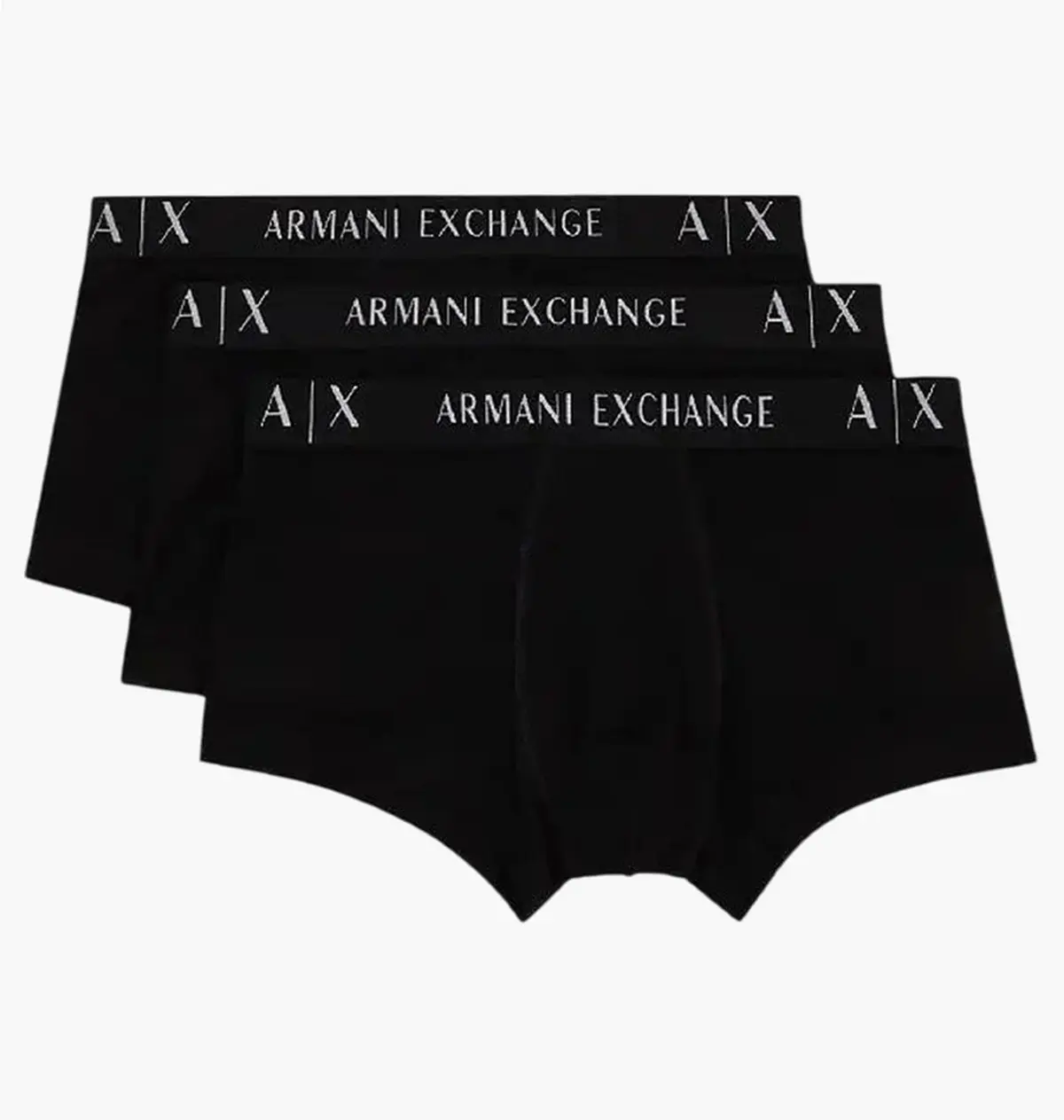 Труси чоловічі Armani Exchange Stretch Fabric Boxer (3 ) Black