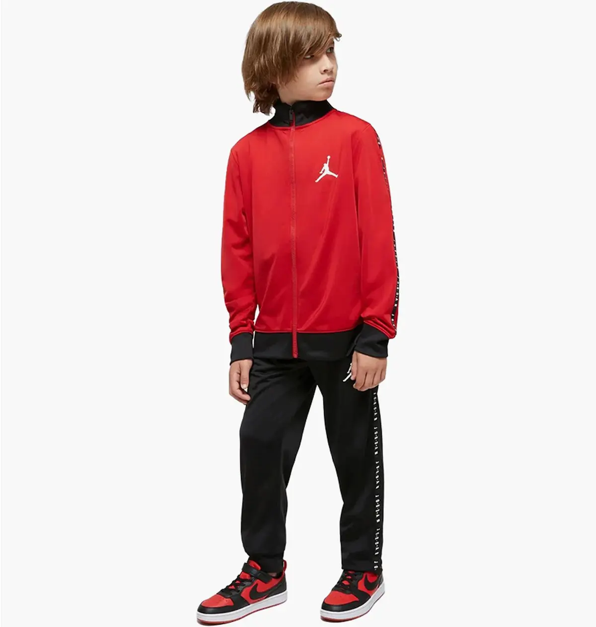 Спортивний костюм дитячий Jordan Jdn Tricot Set Red/Black