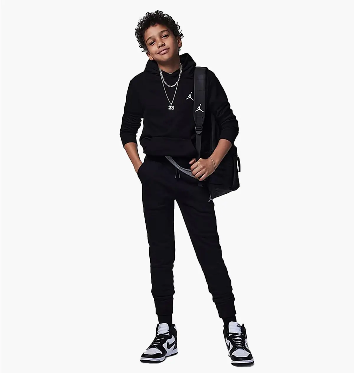 Спортивний костюм дитячий Jordan Jumpman Sustainable Black