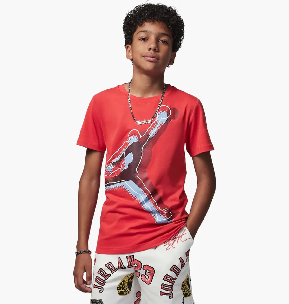 Футболка дитяча Nike Jumpman Hbr Haze Out Red