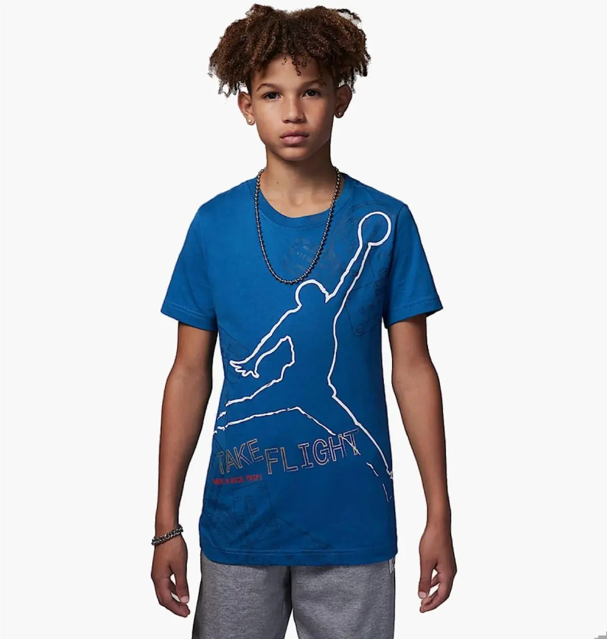 Футболка дитяча Jordan Flight Blue