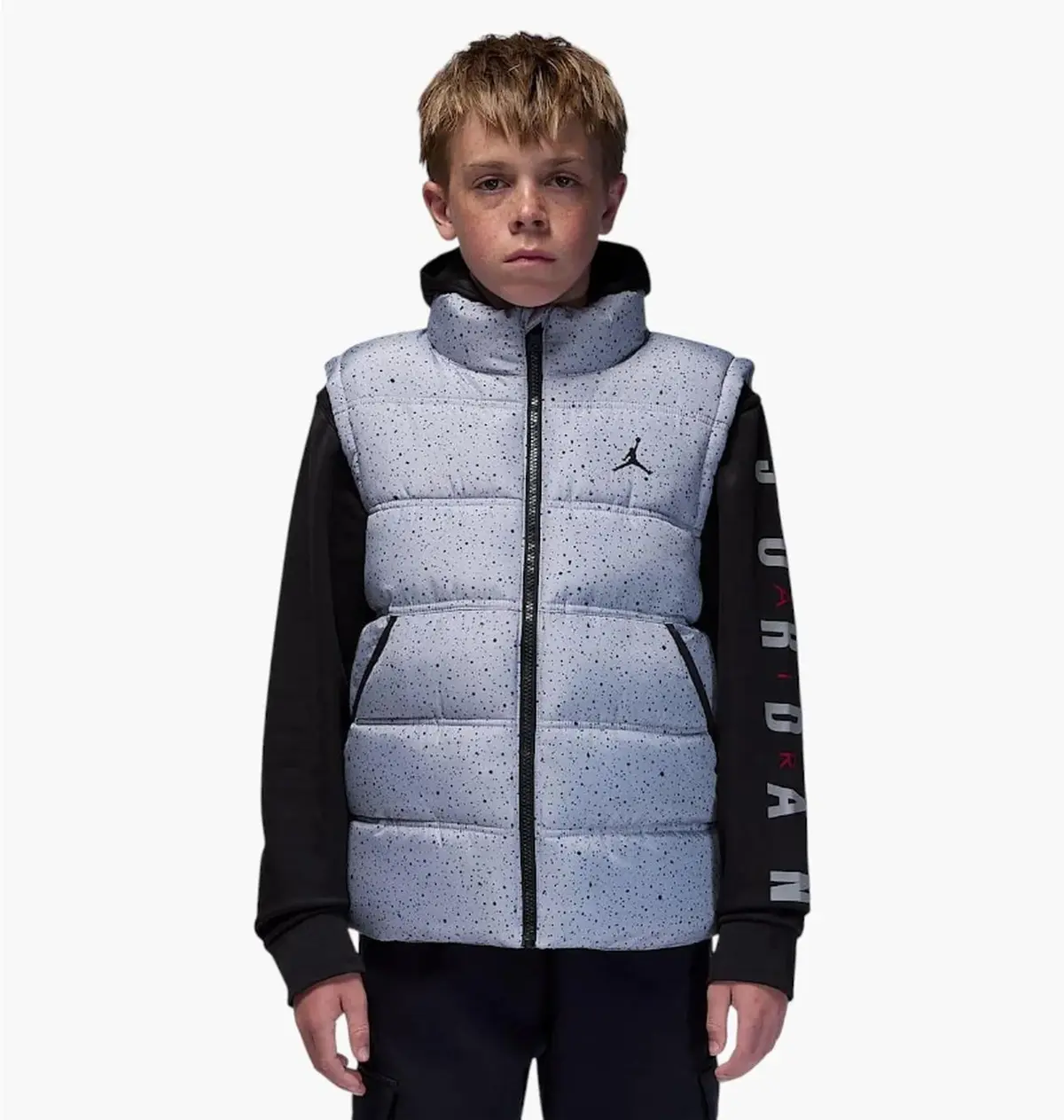 Куртка дитяча Jordan Jdb 2 Fer Jkt Black/Grey
