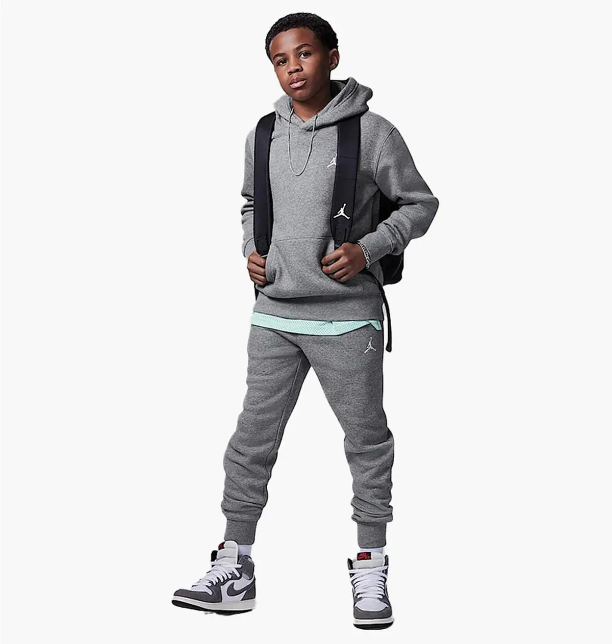 Спортивний костюм дитячий Jordan Brooklyn Grey