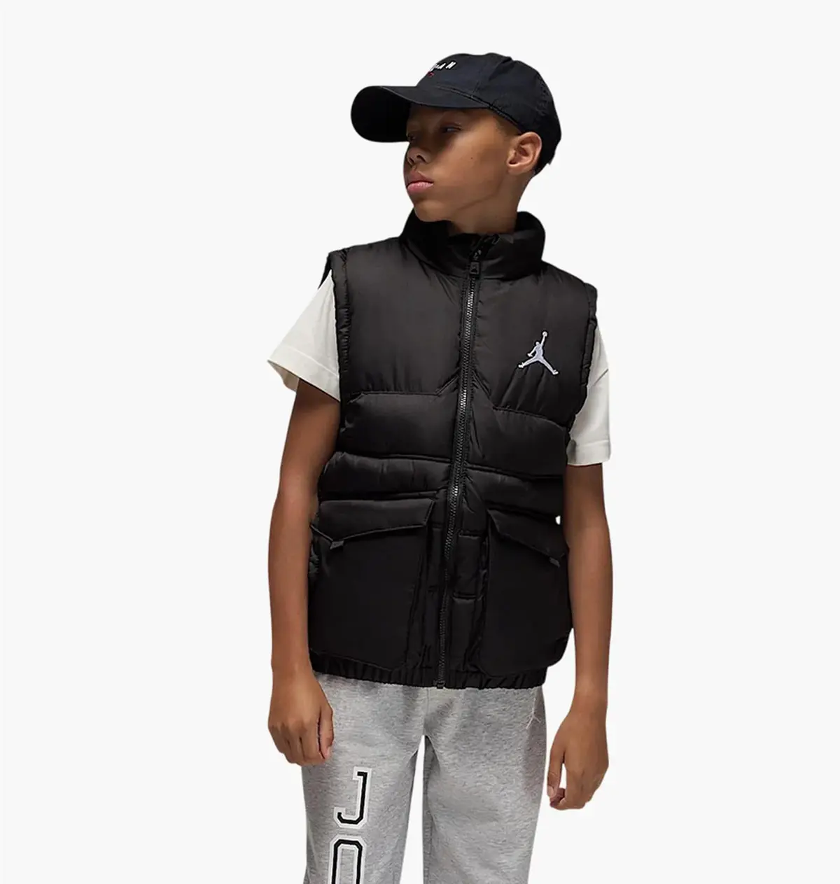 Куртка дитяча Jordan Field Puffer Black