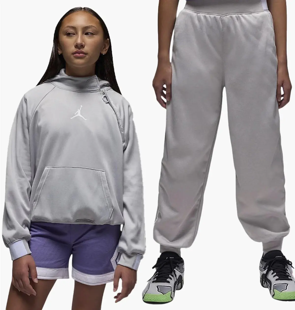 Спортивний костюм дитячий Jordan Therma-Fit Ease Fleece Grey