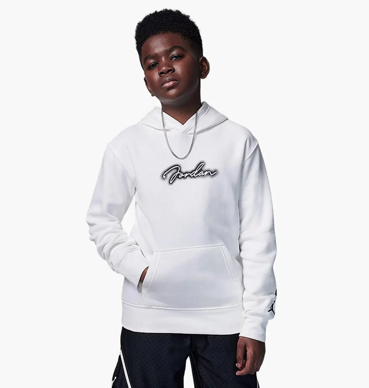 Светр дитячий Jordan Jdb Mj Mvp Flc White