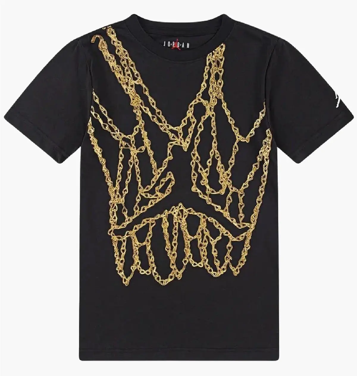 Футболка дитяча Jordan Jdb Mj Brand Jm Chain Black