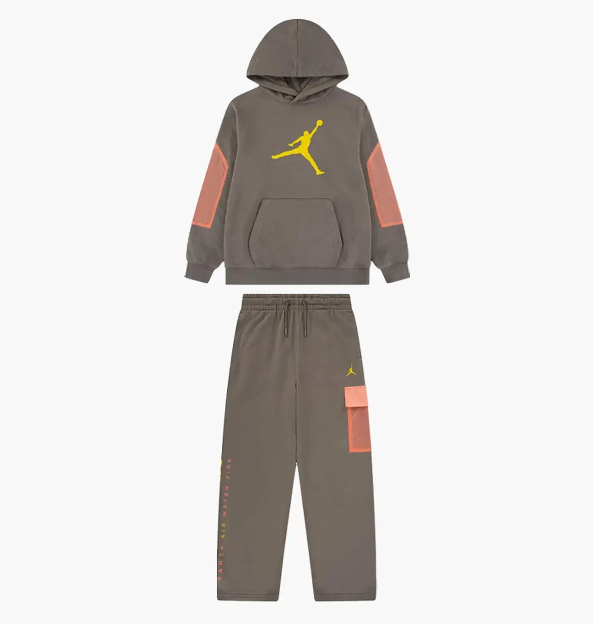 Спортивний костюм дитячий Jordan Hike Mike Olive