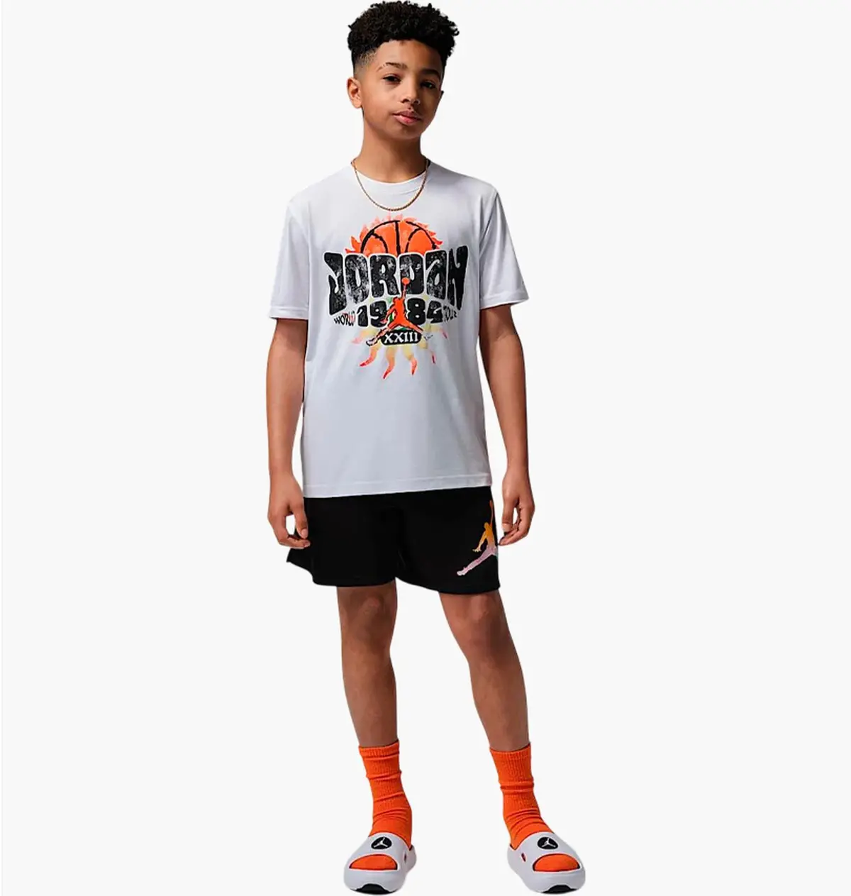Футболка дитяча Jordan Super Splash White