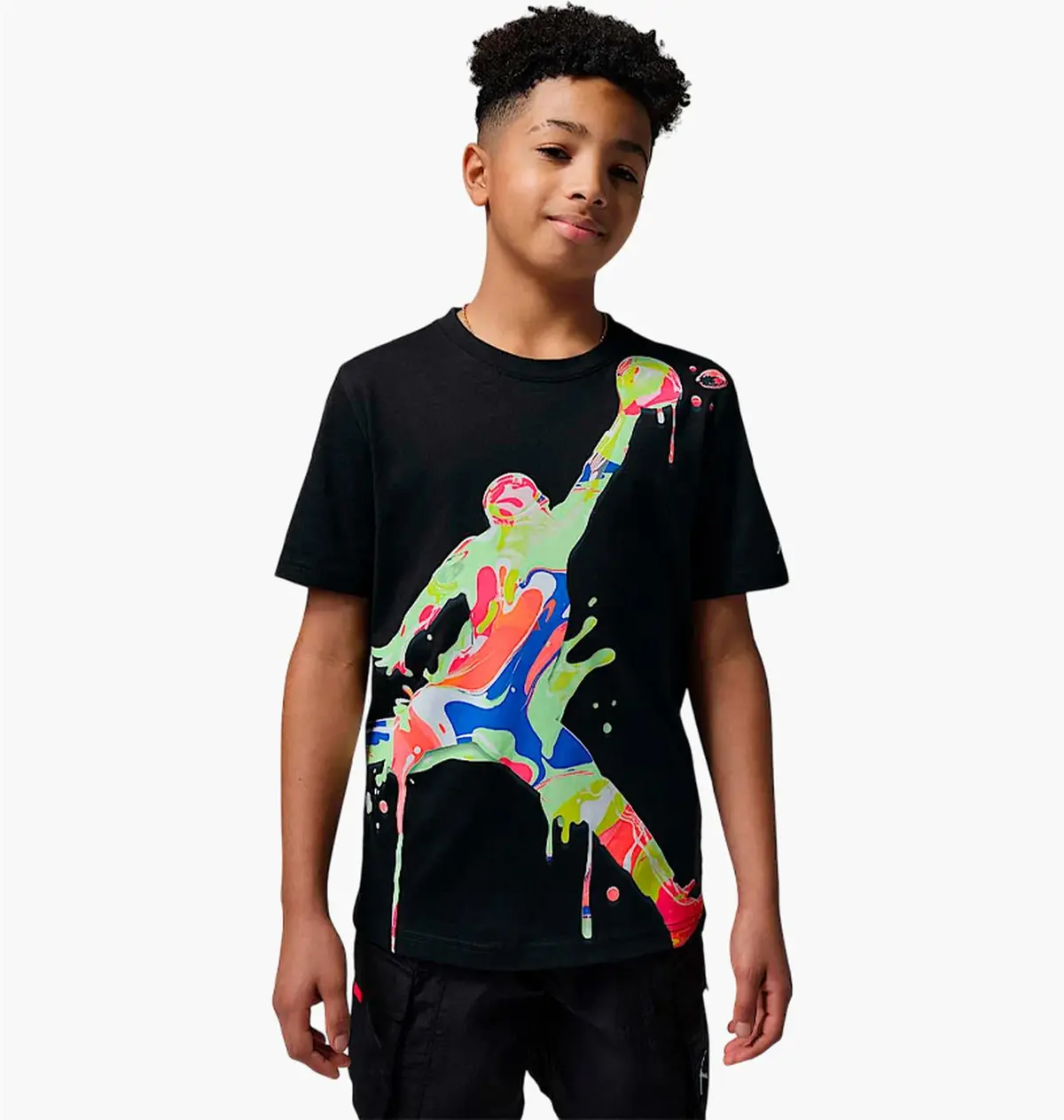 Футболка дитяча Jordan Super Splash Paint Spill Black