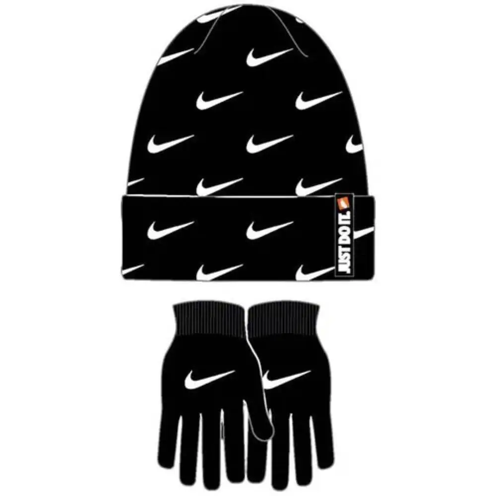 Шапка Nike Swoosh Repeat Beanie Set