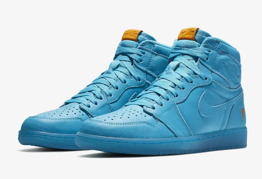Кросівки чоловічі Jordan 1 Retro High Gatorade Blue Lagoon