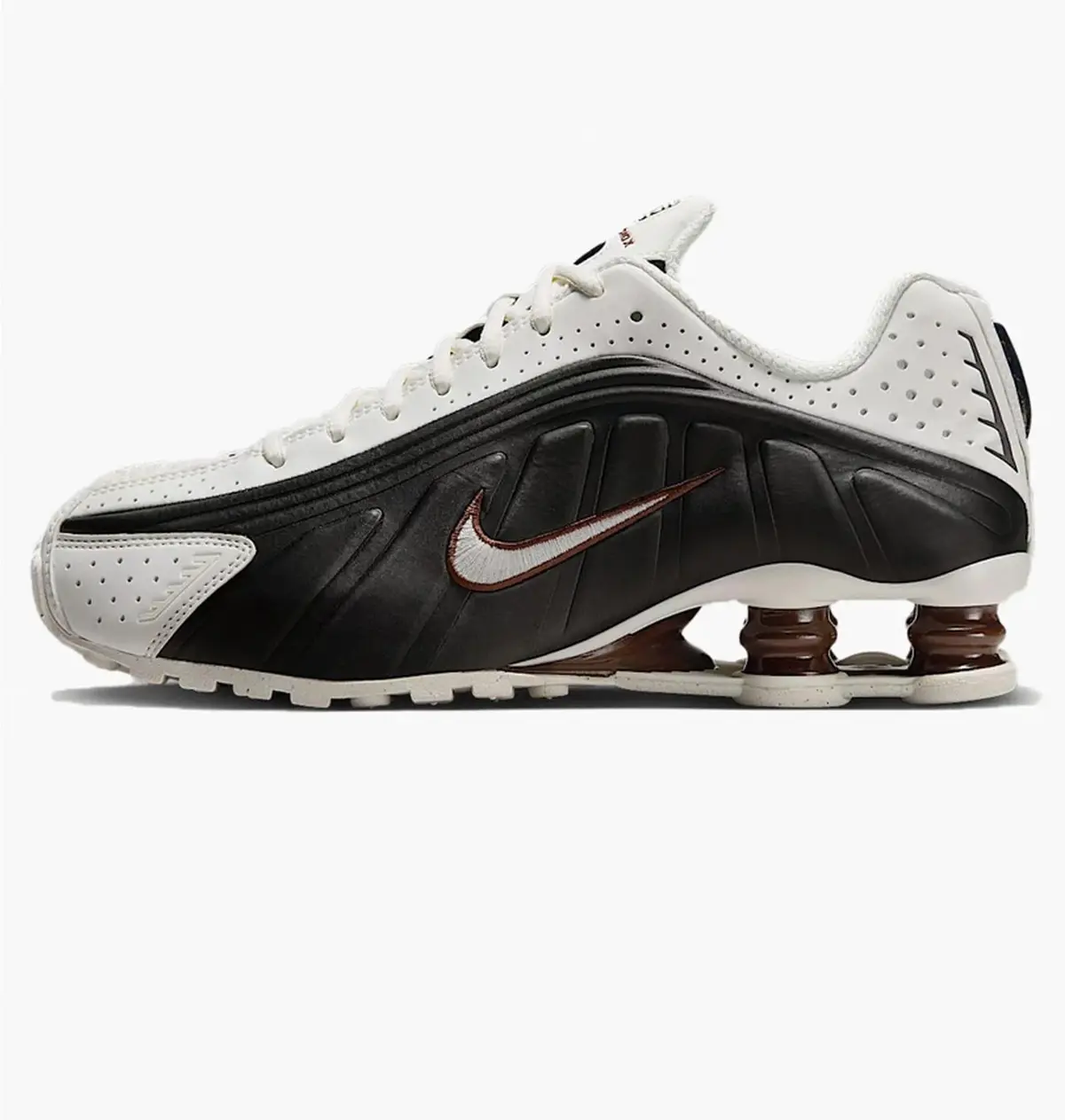Кросівки жіночі Nike Shox R4 'Sail/Fauna Brown' Black White
