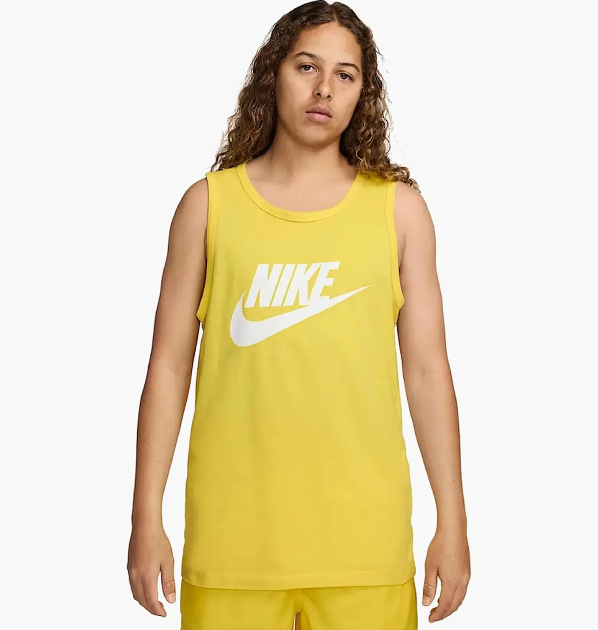 Майка чоловіча Nike Tank Icon Futura Yellow