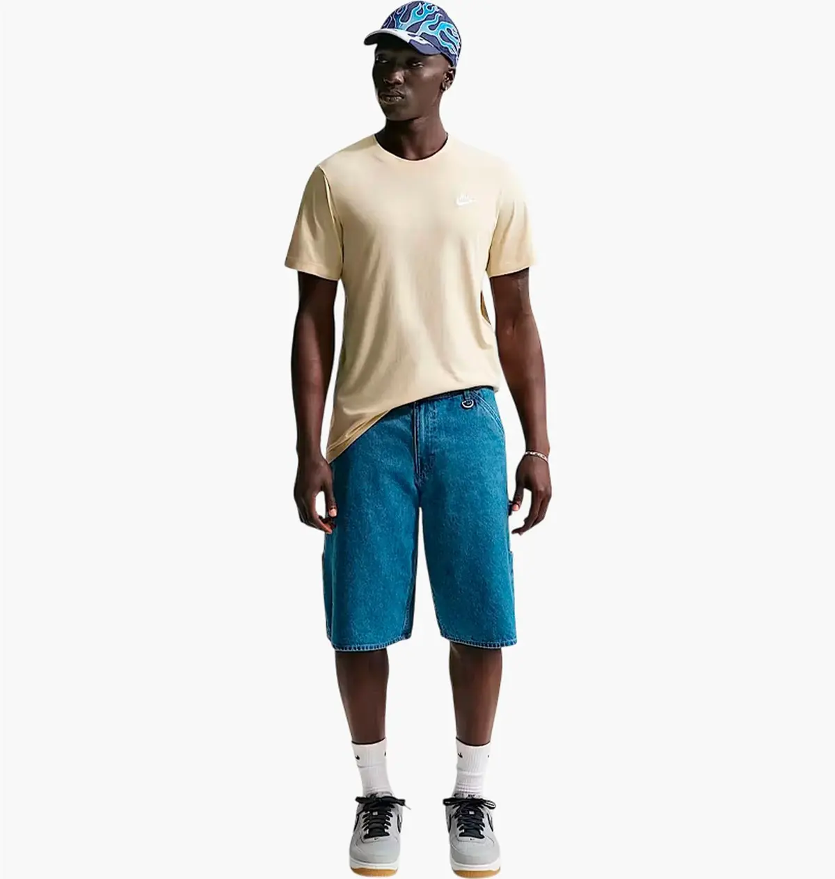 Футболка мужская Nike Club бежевая AR4997-229