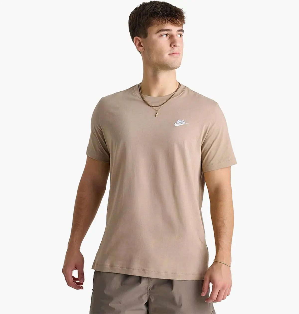 Футболка чоловіча Nike Sportswear Club T-Shirt Brown