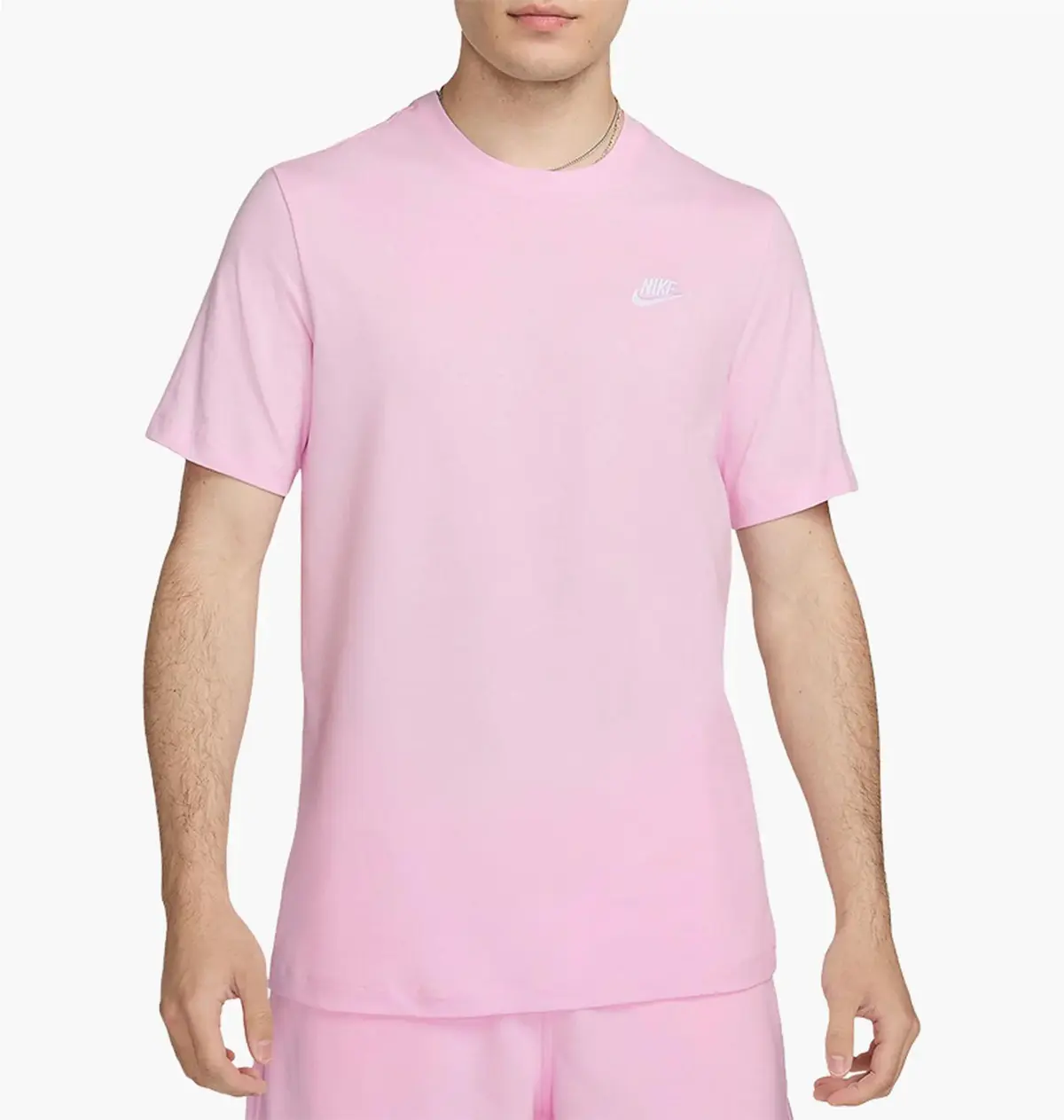 Футболка чоловіча Nike T-Shirt Sportswear Club Pink