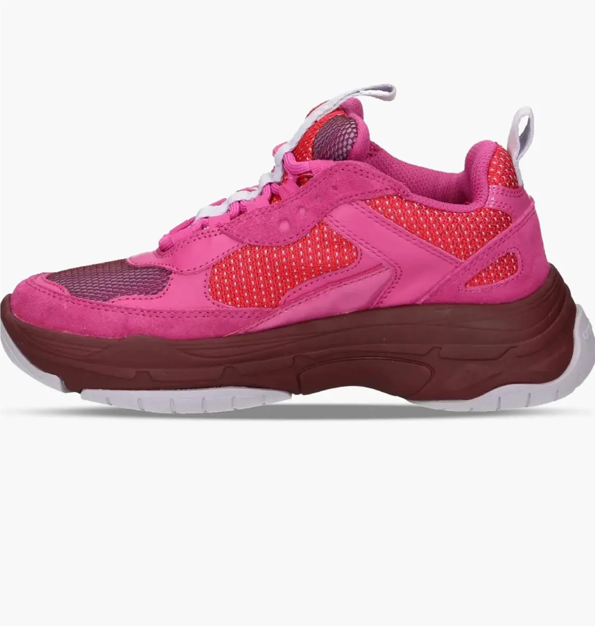 Кроссовки женские Calvin Klein Maya Low Top Lace Up Pink/Violet