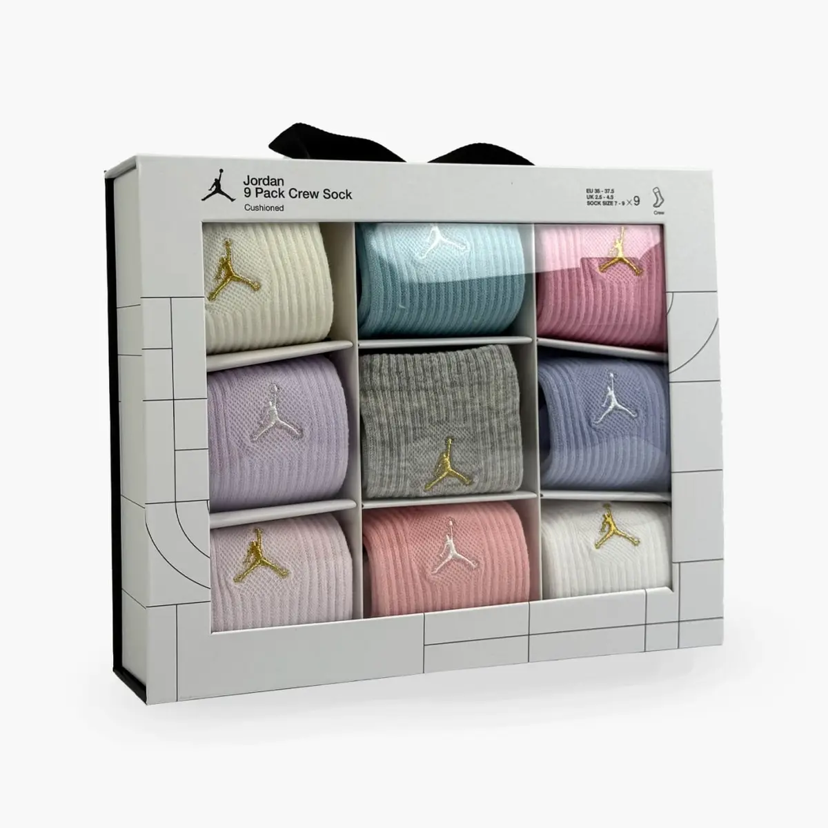 Носки Jordan Jdn Holiday 9Pk Crew Gift Box