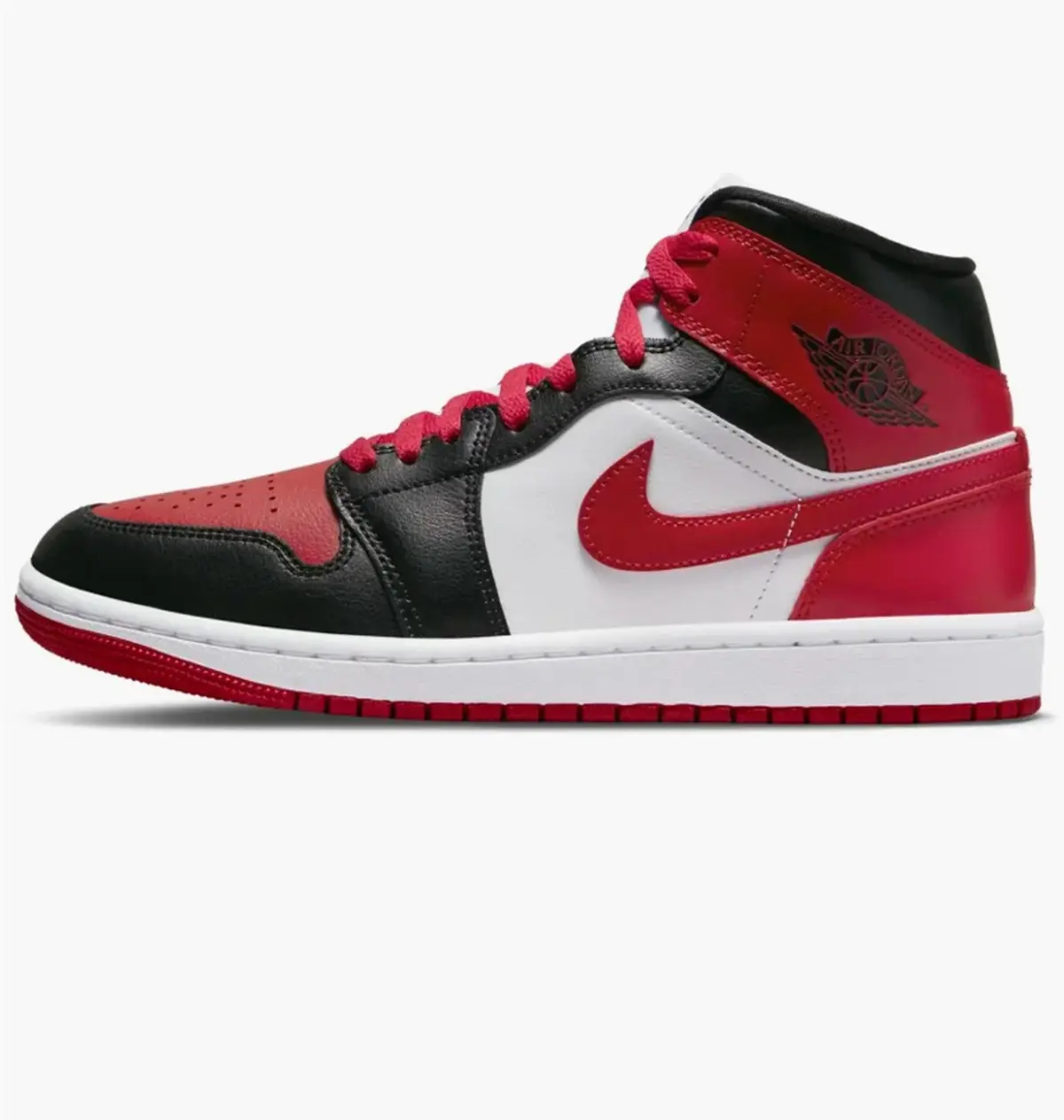 Кросівки жіночі Jordan 1 Mid Bred Toe