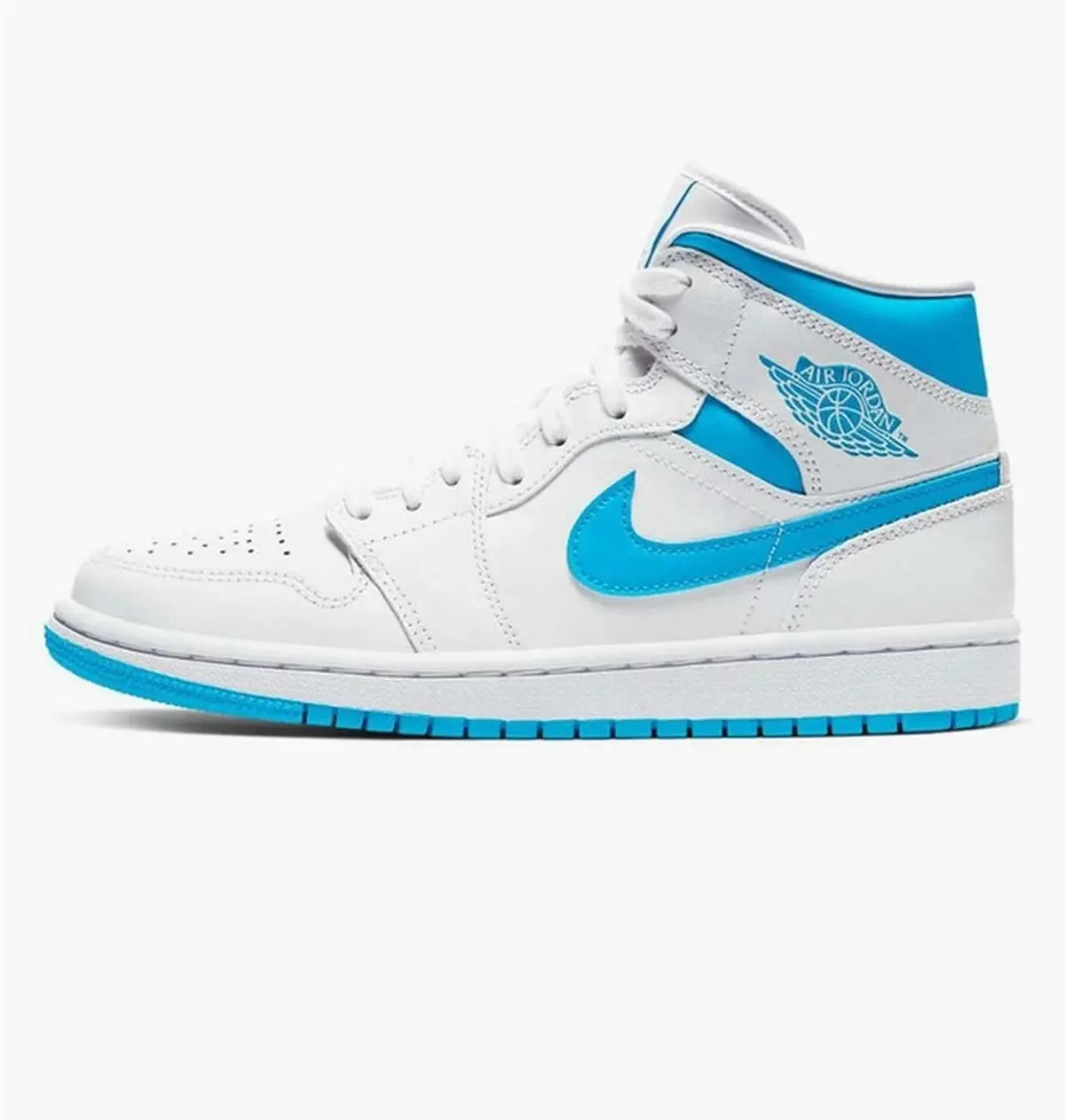 Кросівки жіночі Jordan 1 Mid White